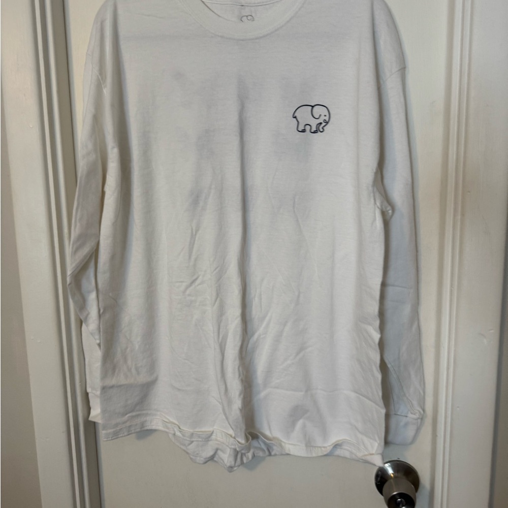 Ivory Ella White Long Sleeve Shirt size XL